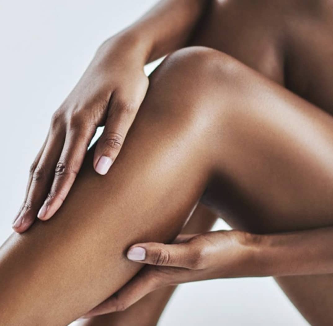 legs with smooth skin